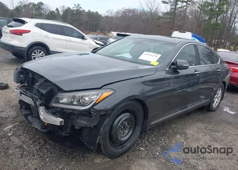 2019 Genesis G80 3.8 z USA, uszkodzony, nr VIN KMTFN4JE6KU303438